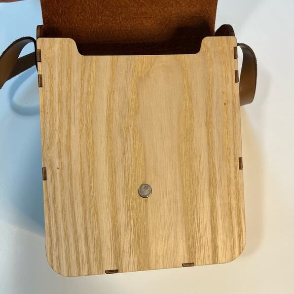 Wooden Handmade Bag Purse - Picture 4 of 16